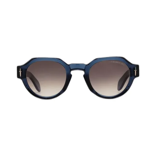 Cutler And Gross Oval Frame Sunglasses