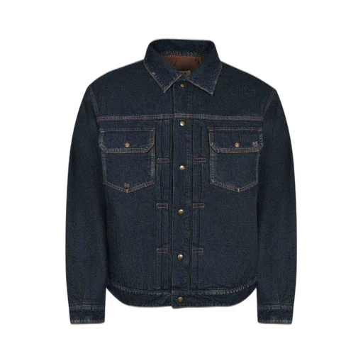 Cycle Denim Shirt Collar Jacket