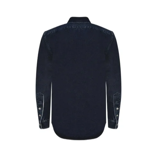 Cycle Denim Button-Up Shirt