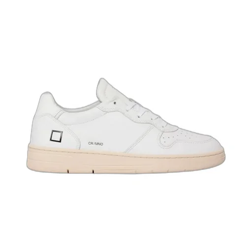 D.A.T.E. Logo Print Lace-Up Sneakers