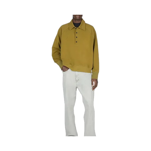 Diomene Jersey Buttoned Sweatshirt