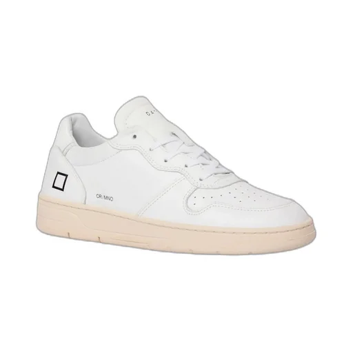 D.A.T.E. Logo Print Lace-Up Sneakers