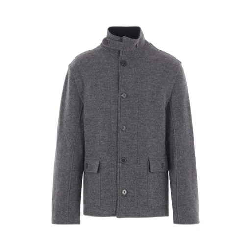 Diomene High Collar Wool Jacket