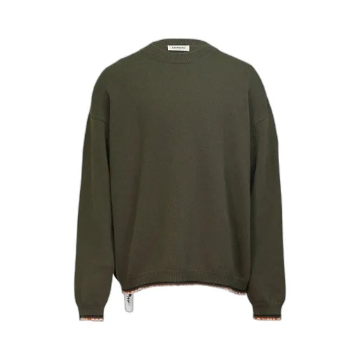 Diomene Contrast Trim Crewneck Jumper