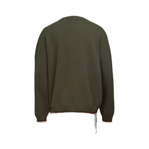Diomene Contrast Trim Crewneck Jumper