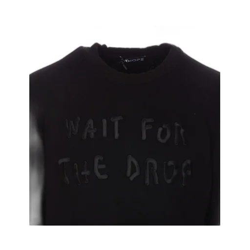 Drhope Slogan Embroidered Crewneck Sweatshirt