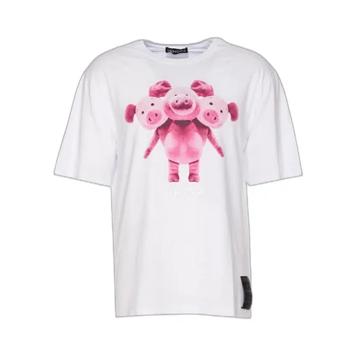 Drhope Graphic-Printed Crewneck T-Shirt