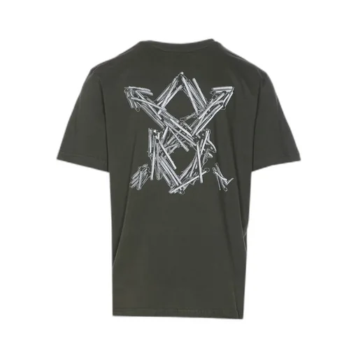 Daily Paper Uomo Logo Print T-Shirt