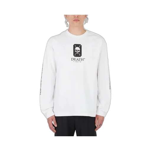 Death Cigarettes Graphic Printed Crewneck Sweatshirt