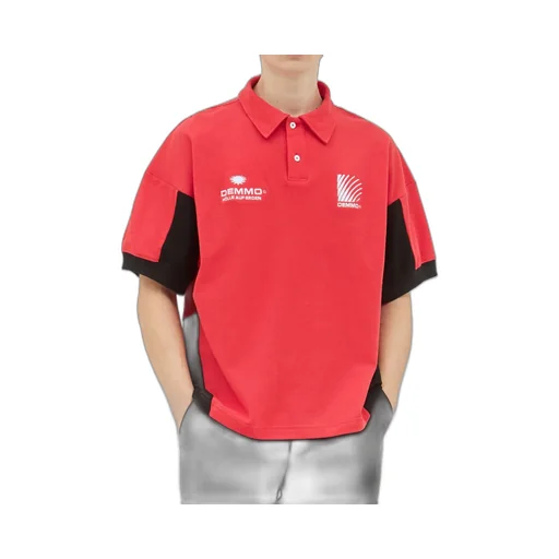 Demmo Station Embroidered Polo Shirt