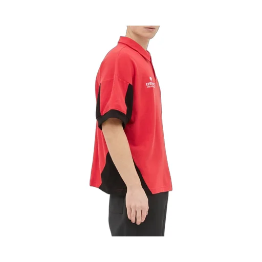 Demmo Station Embroidered Polo Shirt