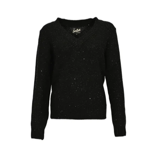 Mc2 Saint Barth V-Neck Sequin Jumper