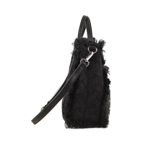 Mc2 Saint Barth Colette Embellished Fringed Braided Tote Bag