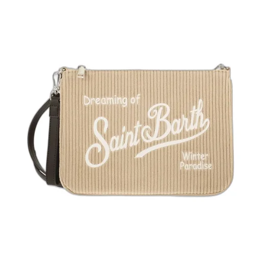 Mc2 Saint Barth Parisienne Corduroy Crossbody Bag