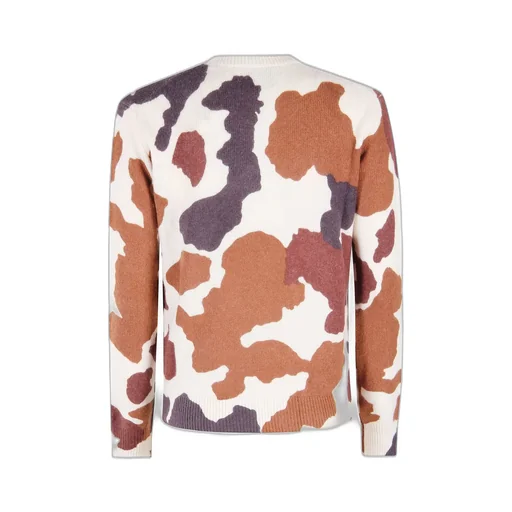 Mc2 Saint Barth Cow Print Knitted Jumper