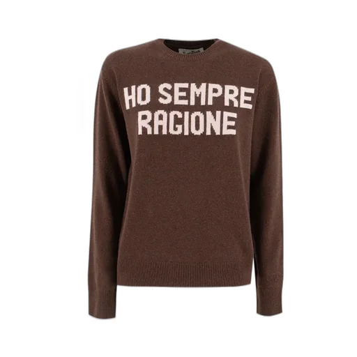 Mc2 Saint Barth Ho Sempre Ragione Intarsia Crewneck Jumper