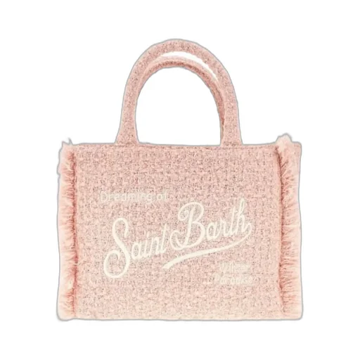 Mc2 Saint Barth Colette Fringed Top Handle Tote Bag