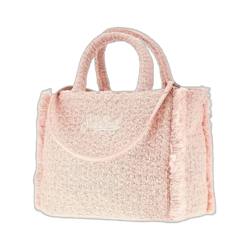 Mc2 Saint Barth Colette Fringed Top Handle Tote Bag