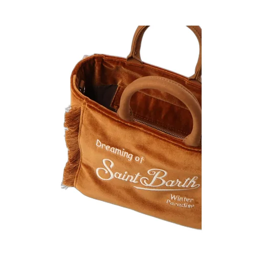 Mc2 Saint Barth Vanity Mini Velvet Handbag
