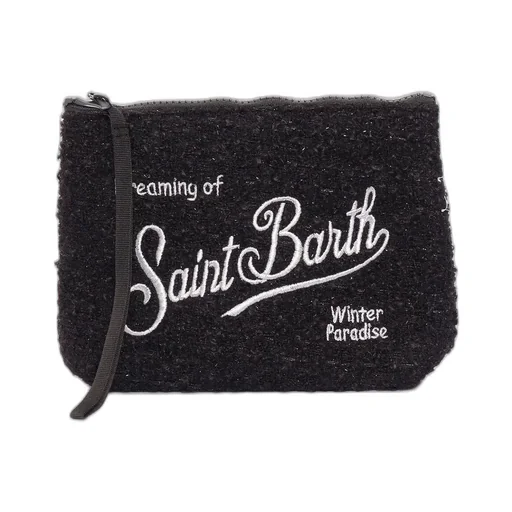 Mc2 Saint Barth Aline Tweed Clutch Bag