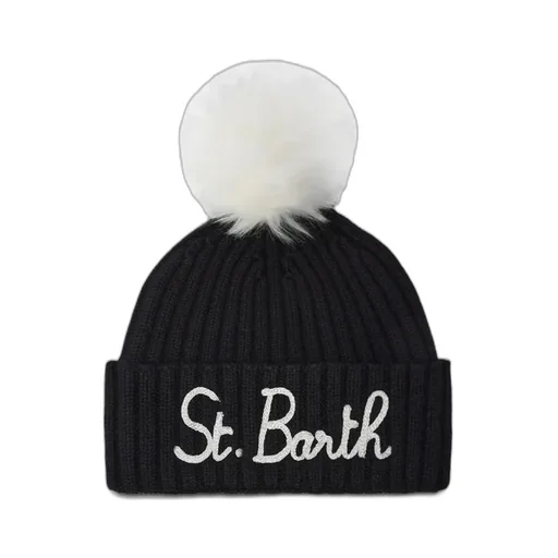 Mc2 Saint Barth Logo Embroidered Knitted Beanie