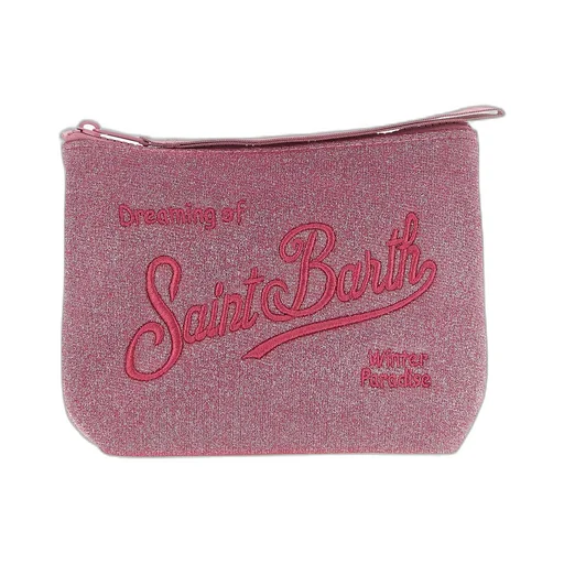 Mc2 Saint Barth Aline Logo Embroidered Clutch Bag