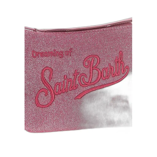 Mc2 Saint Barth Aline Logo Embroidered Clutch Bag