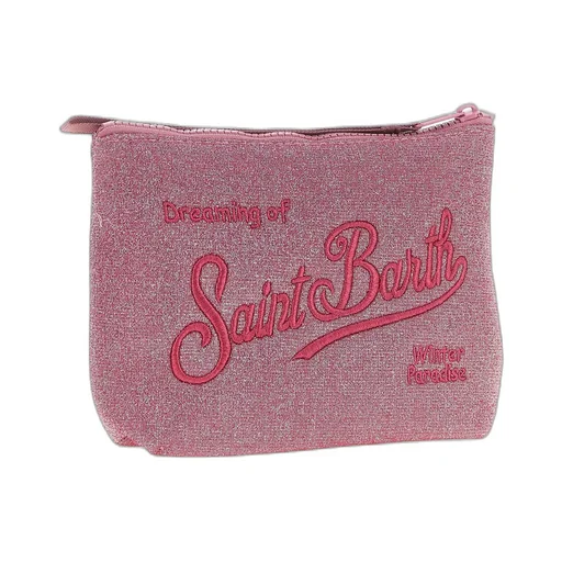 Mc2 Saint Barth Aline Logo Embroidered Clutch Bag