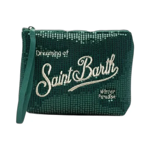 Mc2 Saint Barth Aline Sequin Embellished Clutch Bag