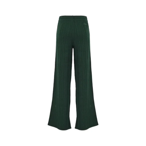 Mc2 Saint Barth Dinard Cable-Knit Drawstring Trousers