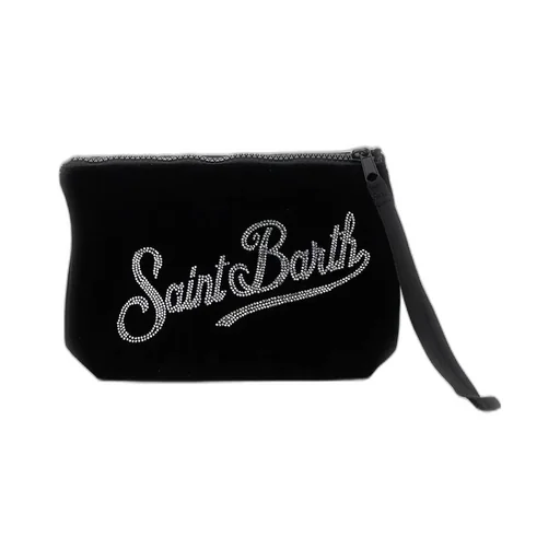 Mc2 Saint Barth Aline Velvet Pouch Bag