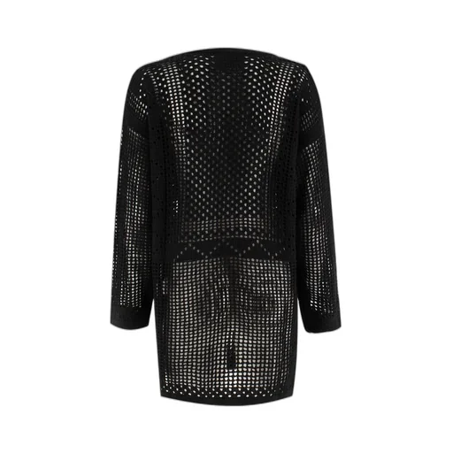 Mc2 Saint Barth V-Neck Mesh Tunic