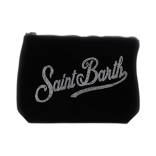 Mc2 Saint Barth Aline Velvet Pouch Bag