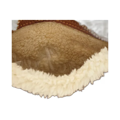Mc2 Saint Barth Aline Shearling Clutch Bag