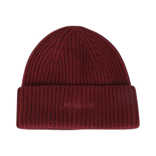 Mc2 Saint Barth Logo Embroidered Knitted Beanie