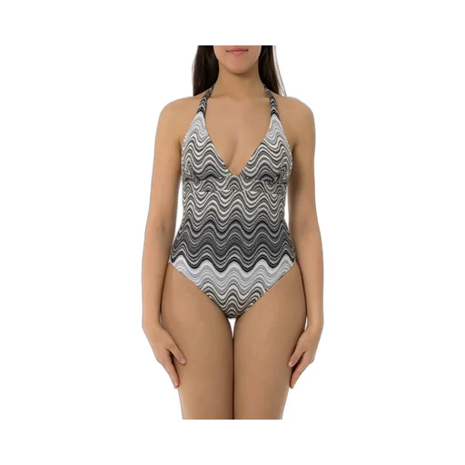 Mc2 Saint Barth Marylin Raschel Wavy One-Piece Swimsuit