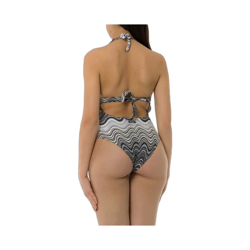 Mc2 Saint Barth Marylin Raschel Wavy One-Piece Swimsuit