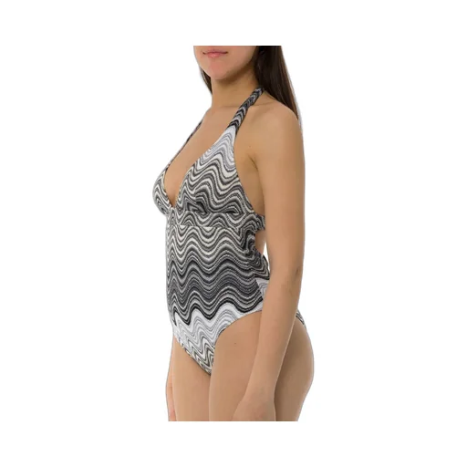 Mc2 Saint Barth Marylin Raschel Wavy One-Piece Swimsuit