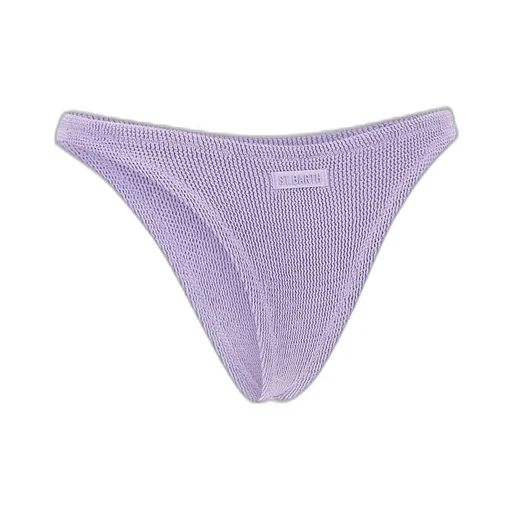 Mc2 Saint Barth Naomi Lurex Crinkle Cheeky Swim Briefs