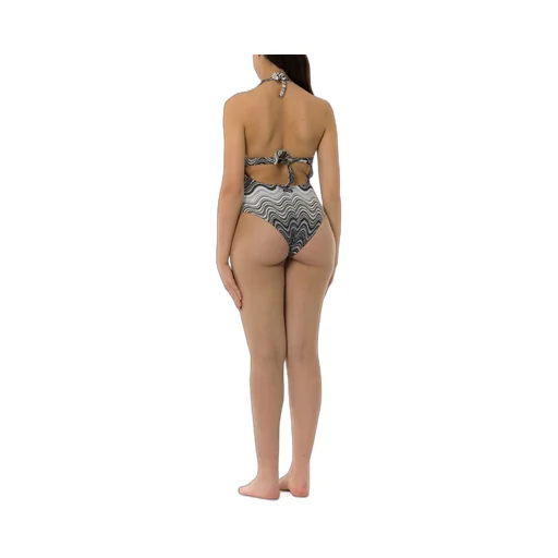 Mc2 Saint Barth Marylin Raschel Wavy One-Piece Swimsuit