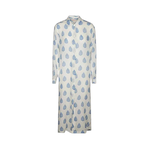 Mc2 Saint Barth Adeline Paisley Printed Maxi Dress