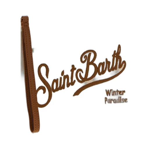 Mc2 Saint Barth Aline Shearling Clutch Bag