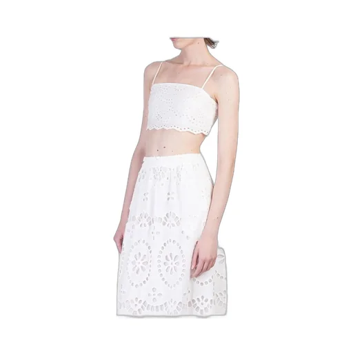 Mc2 Saint Barth Florida Sangallo Lace Top