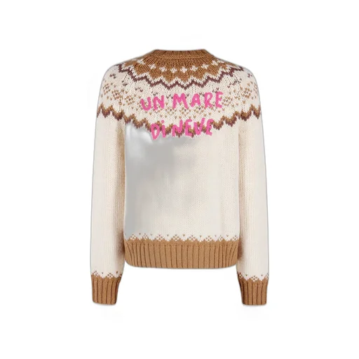 Mc2 Saint Barth Jacquard Knitted Jumper