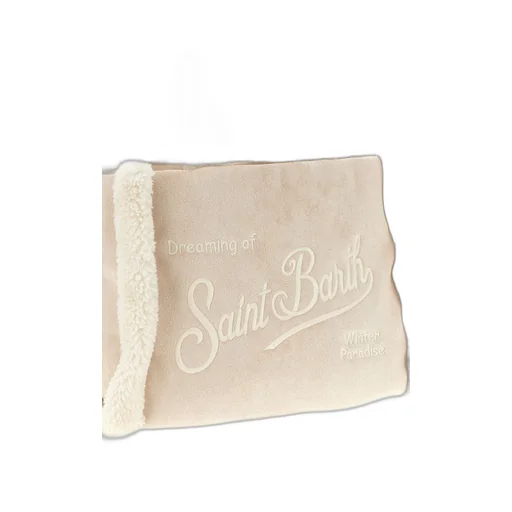 Mc2 Saint Barth Colette Shearling Tote Bag