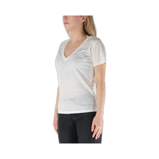 Mc2 Saint Barth Eloise Jersey V-Neck T-Shirt
