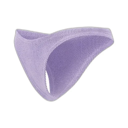 Mc2 Saint Barth Naomi Lurex Crinkle Cheeky Swim Briefs