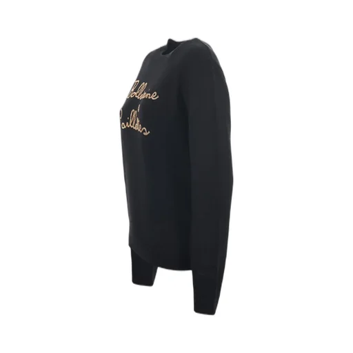 Mc2 Saint Barth New Queen Bollicine E Pailettes Embroidered Jumper