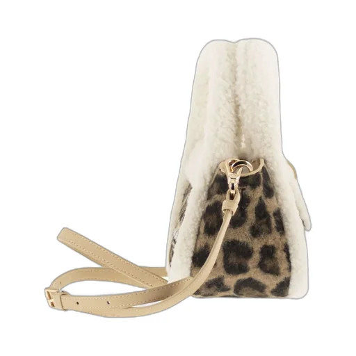 Mc2 Saint Barth Gilda Mini Shearling Tote Bag