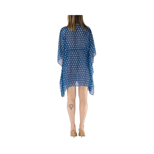 Mc2 Saint Barth Iria Floral Printed Poncho